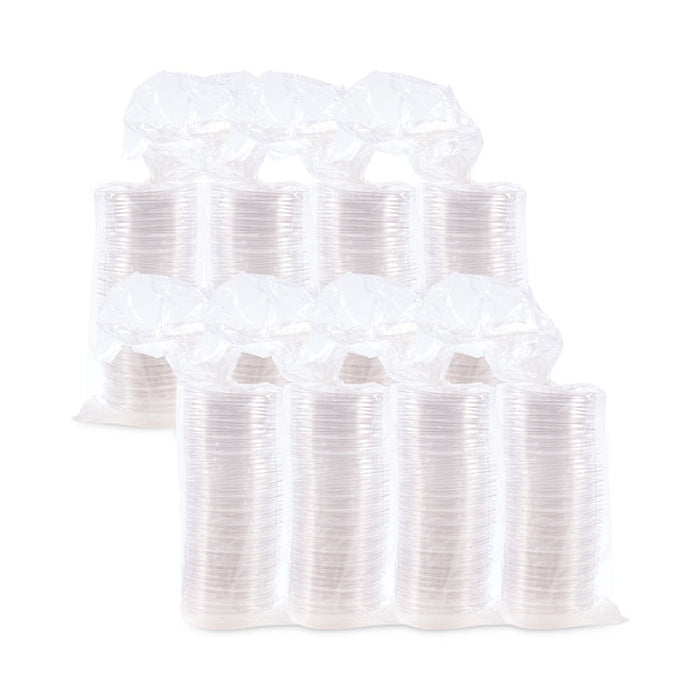 PresentaBowls Clear Dome Lids, 5.4" Diameter x 1.1" h, Plastic, 504/Carton