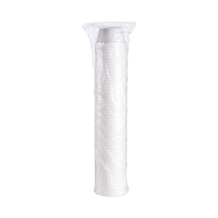 Foam Container, Extra Squat, 8 oz, White, 1,000/Carton