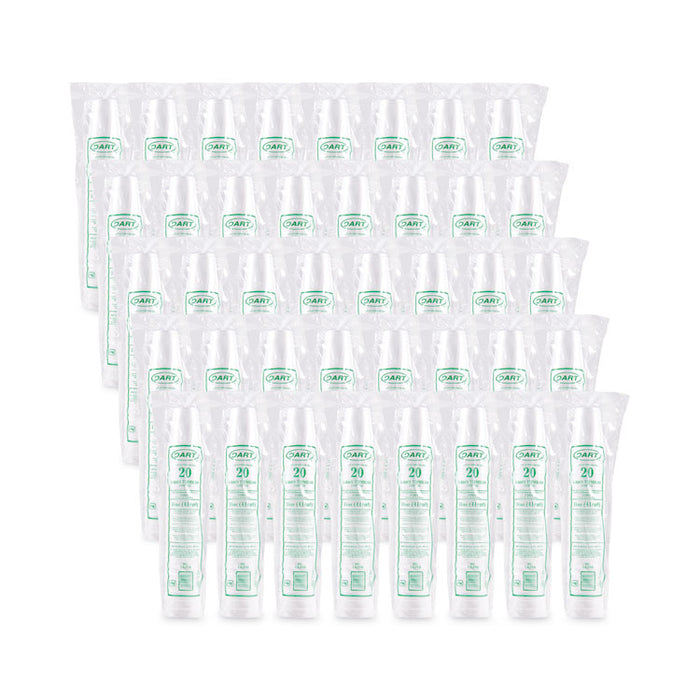 Foam Drink Cups, 14 oz, White, 1,000/Carton