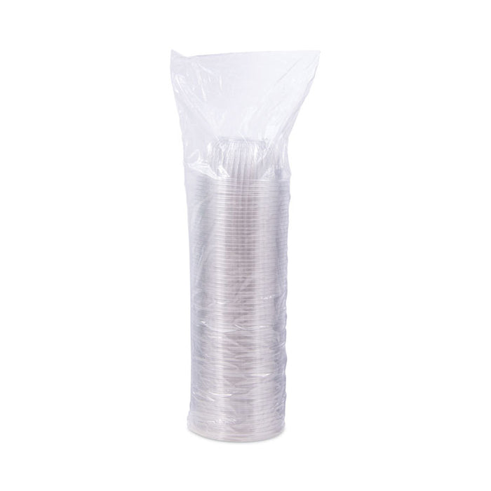 PresentaBowls Clear Bowls, 16 oz, Plastic, 63/Bag, 8 Bags/Carton, 504 Bowls/Carton