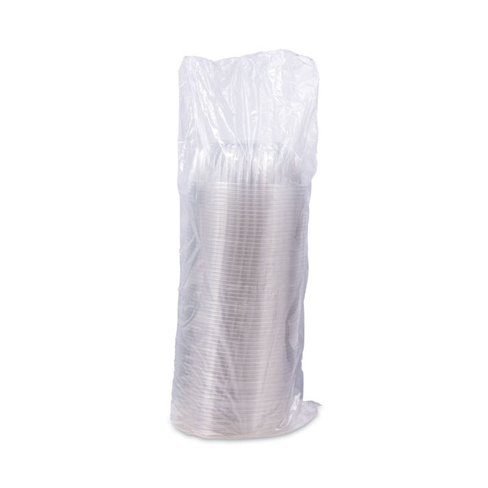 PresentaBowls Clear Bowls, 32 oz, Plastic, 63/Bag, 252/Carton