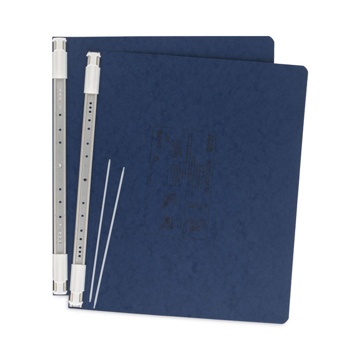 PRESSTEX Covers with Storage Hooks, 2 Posts, 6" Capacity, 14.88 x 11, Dark Blue