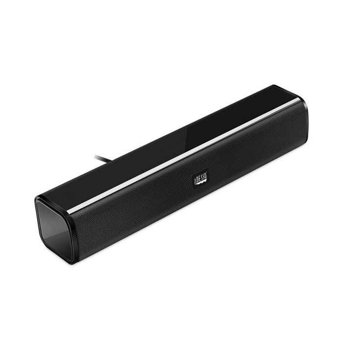 Xtream S5 Stereo Multimedia Soundbar Speaker, USB In, Black