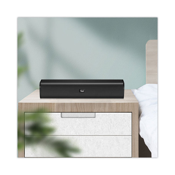 Xtream S5 Stereo Multimedia Soundbar Speaker, USB In, Black