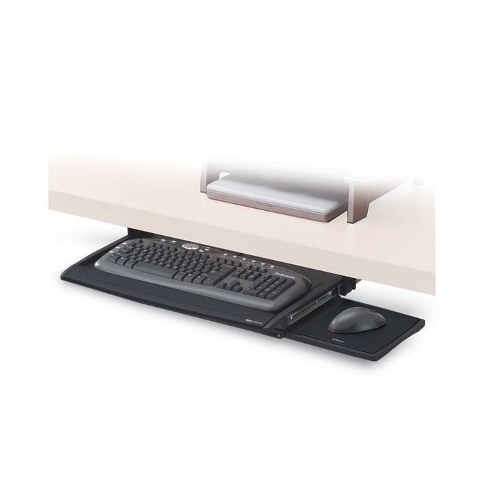 Deluxe Keyboard Drawer, 20.5w x 11.13d, Black