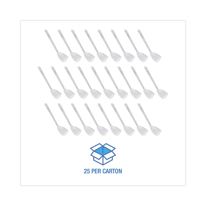 Cone Bowl Mop, 10" Handle, 2" Mop Head, White, 25/Carton