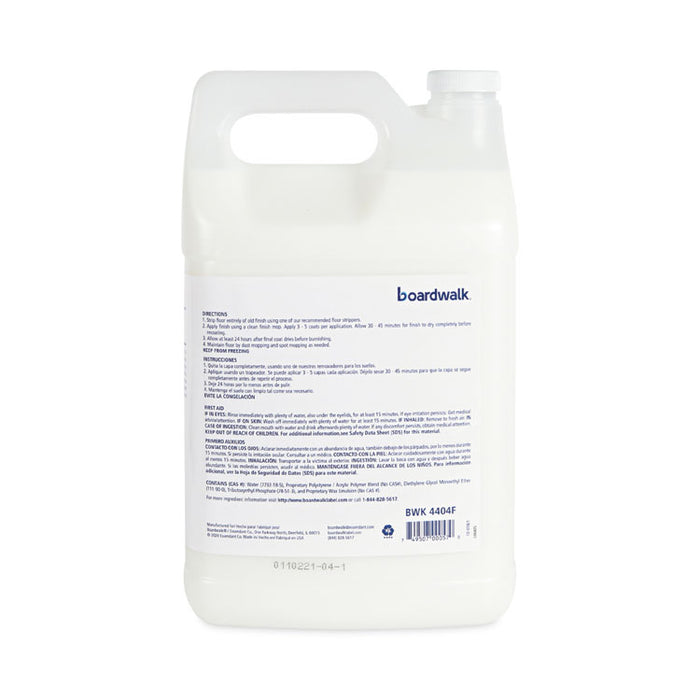 High Traffic Floor Polish, Apply 3 to 5 Coats per Application, 1 gal Bottle