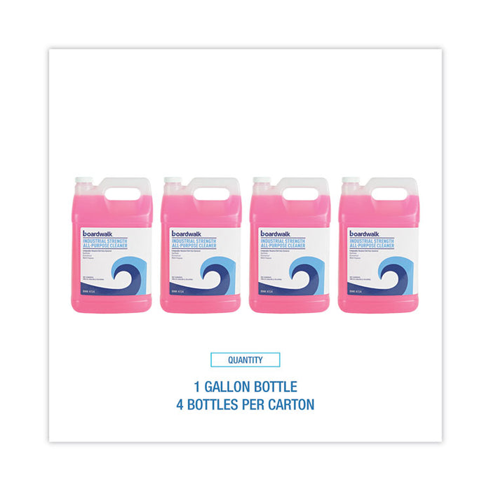 Industrial Strength All-Purpose Cleaner, Lemon Scent, 1 gal Bottle, 4/Carton