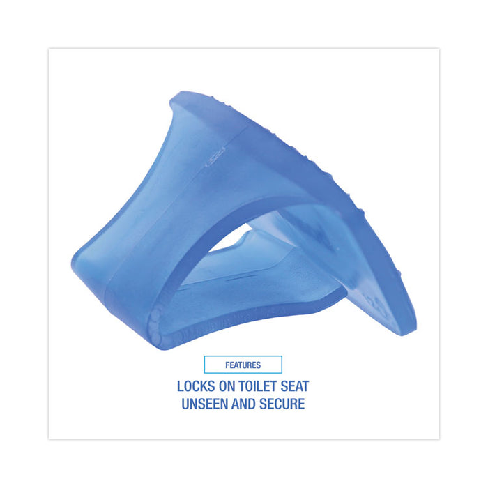Toilet Bowl Clip, Cotton Blossom Scent, Blue, 12/Box