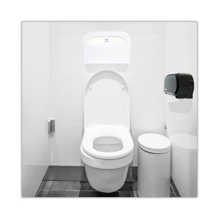 Toilet Seat Cover Dispenser, 16 x 3 x 11.5, White, 2/Box