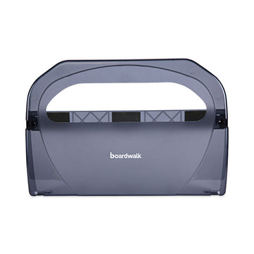 Toilet Seat Cover Dispenser, 17.25 x 3.13 x 11.75, Smoke