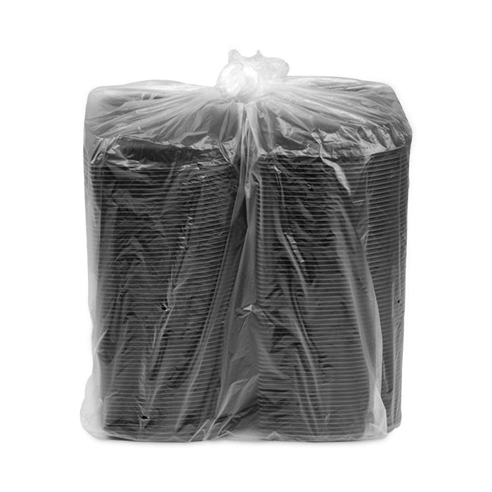 EarthChoice MealMaster Container, 16 oz, 8.12 x 6.5 x 1, Black, Plastic, 252/Carton
