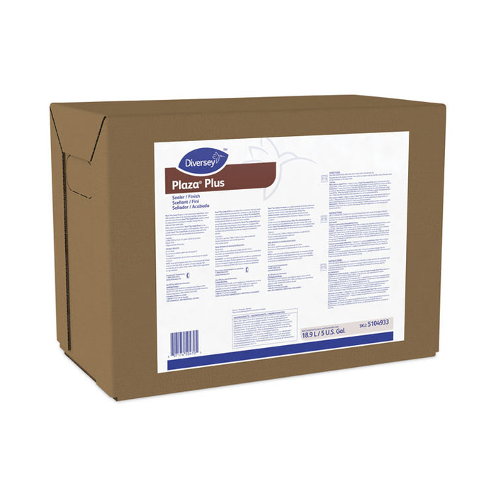 Plaza Hard Surface Sealer/Finish, Liquid, 5 gal Envirobox