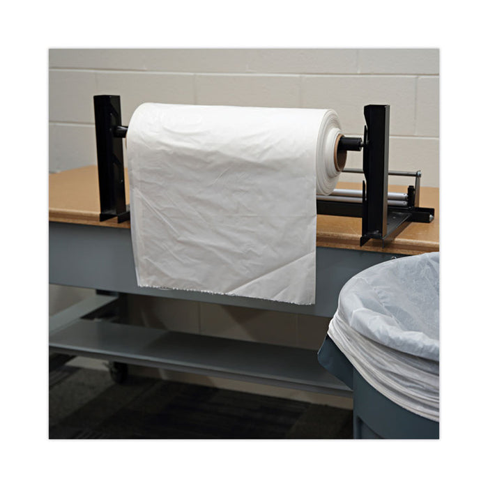 Industrial Can Liner Rolls, 60 gal, 1.8 mil, 21" x 17" x 63", Clear, 75/Carton