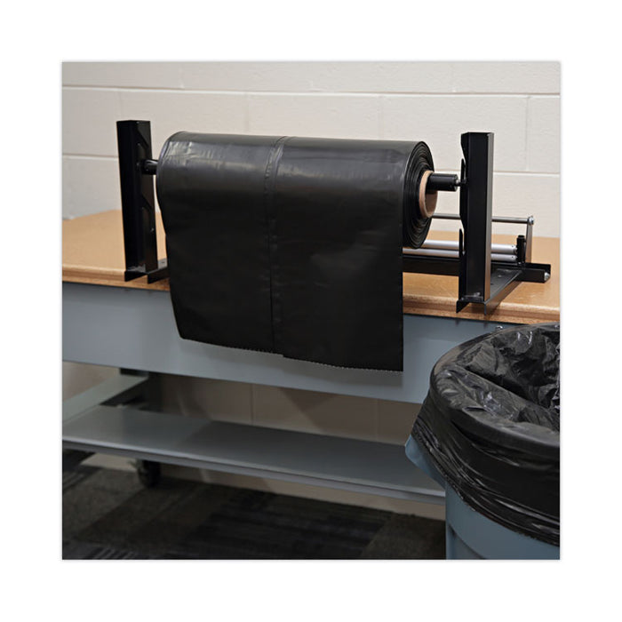 Industrial Can Liner Rolls, 60 gal, 2.7 mil, 21" x 17" x 63", Black, 50/Carton