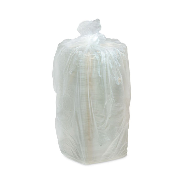 EarthChoice Square Recycled Bowl Flat Lid, 7.37 x 7.37 x 0.26, Clear, Plastic, 300/Carton