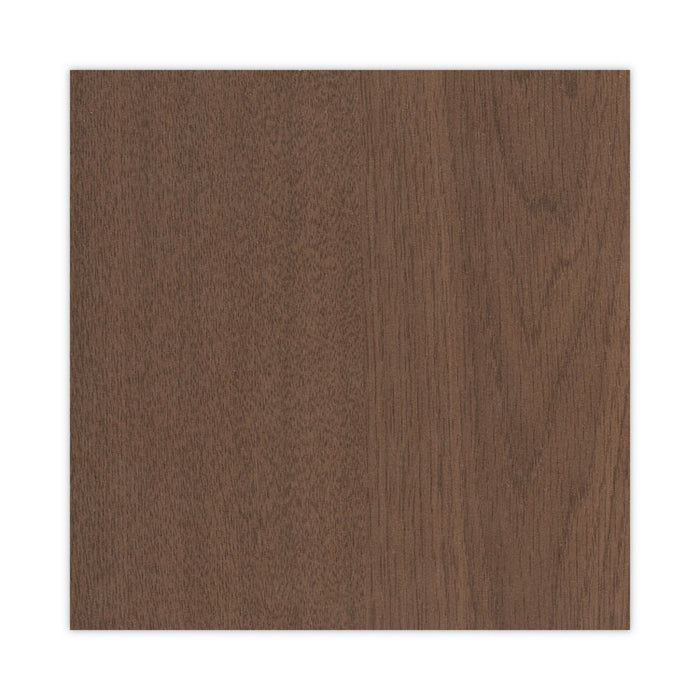 Mod Return Shell, Reversible (Left or Right), 42w x 24d x 29h, Sepia Walnut