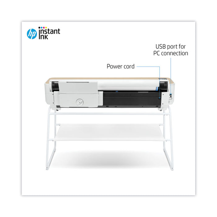 DesignJet Studio 36" Large-Format Wireless Plotter Printer with Extended Warranty