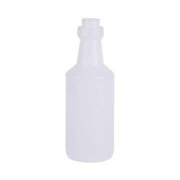 Easy-Grip Plastic Spray Bottle, 16 oz, Clear, 24/Carton