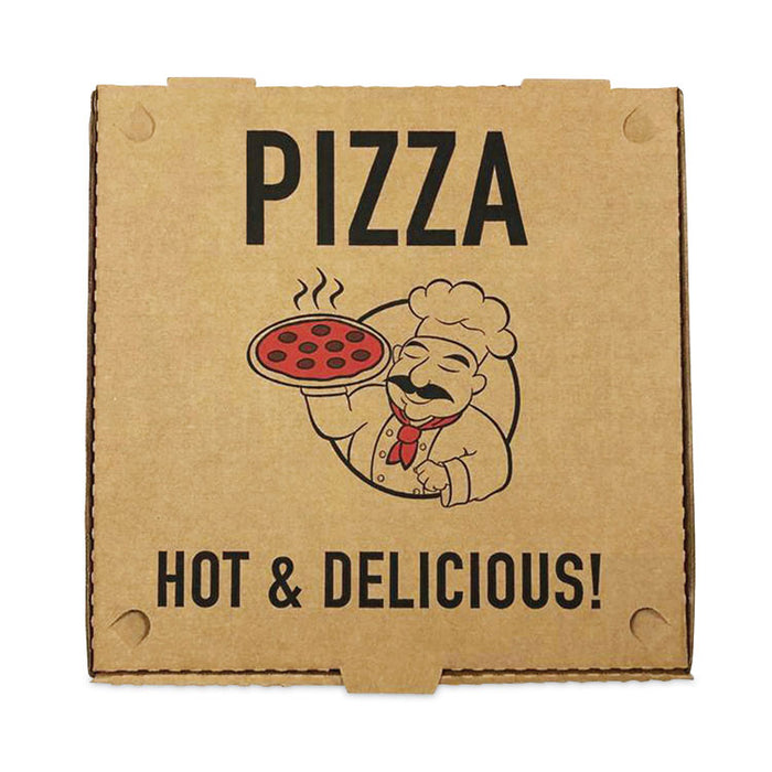 Pizza Boxes , 16 x 16 x 2, Brown, Paper, 50/Pack