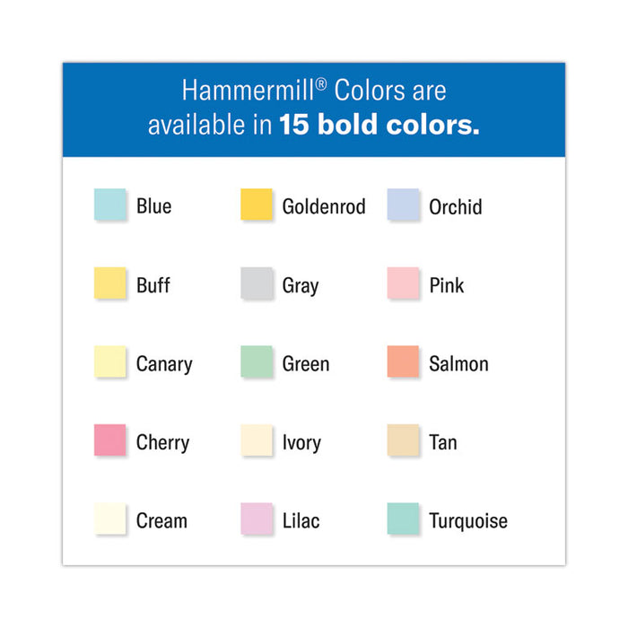 Colors Print Paper, 20 lb Bond Weight, 8.5 x 11, Pink, 500 Sheets/Ream, 10 Reams/Carton