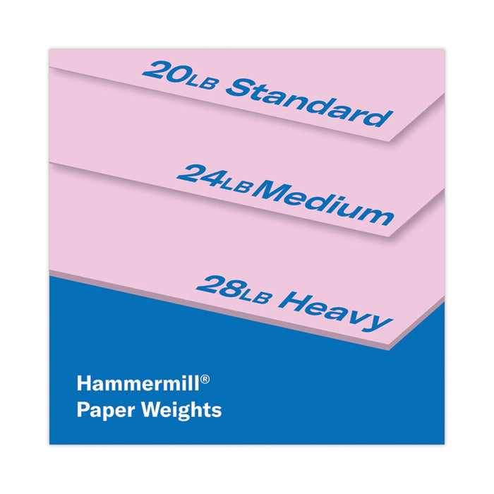 Colors Print Paper, 20 lb Bond Weight, 8.5 x 11, Lilac, 500/Ream
