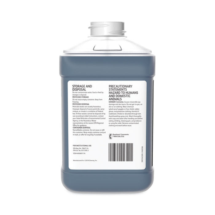 Virex II 256, Liquid, Minty Scent,  84.5 oz, 2/Carton