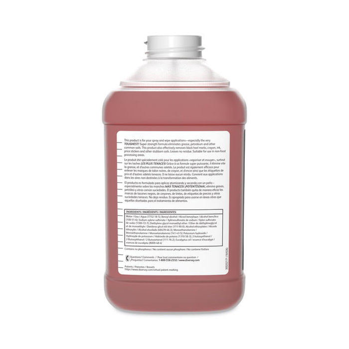 Spitfire SC Power Cleaner, 2.64 qt Bottle, 2/Carton