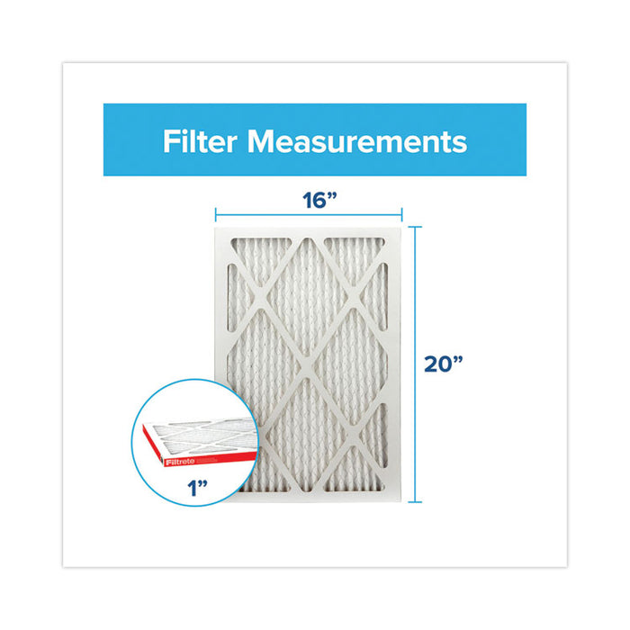 Allergen Defense Air Filter, MERV 11, MPR 1000, 16 x 20