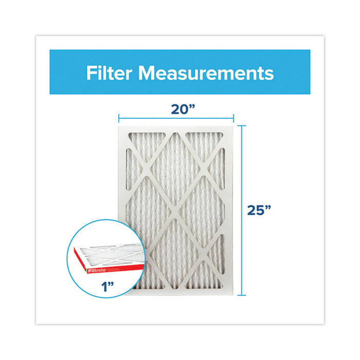 Allergen Defense Air Filter, MERV 11, MPR 1000, 20 x 25