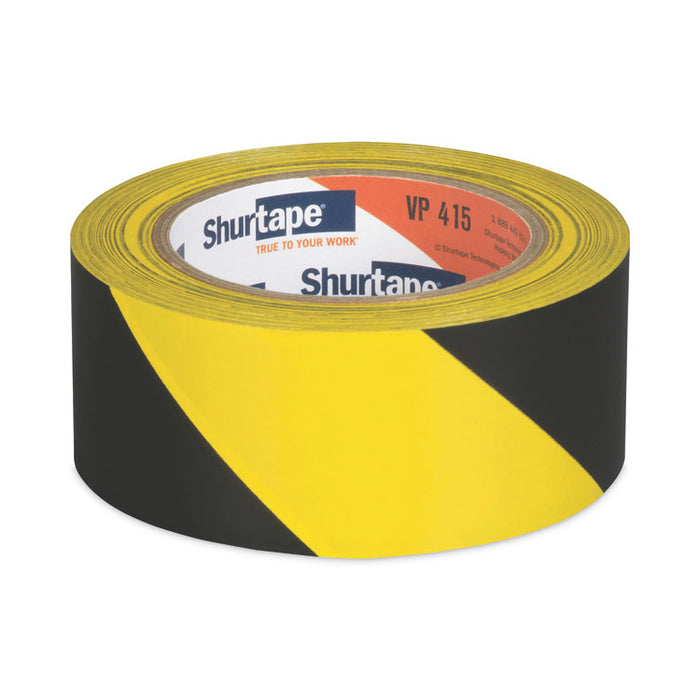 VP 415 Safety Tape, 1.96" x 33 yds, Black/Yellow, 24/Carton