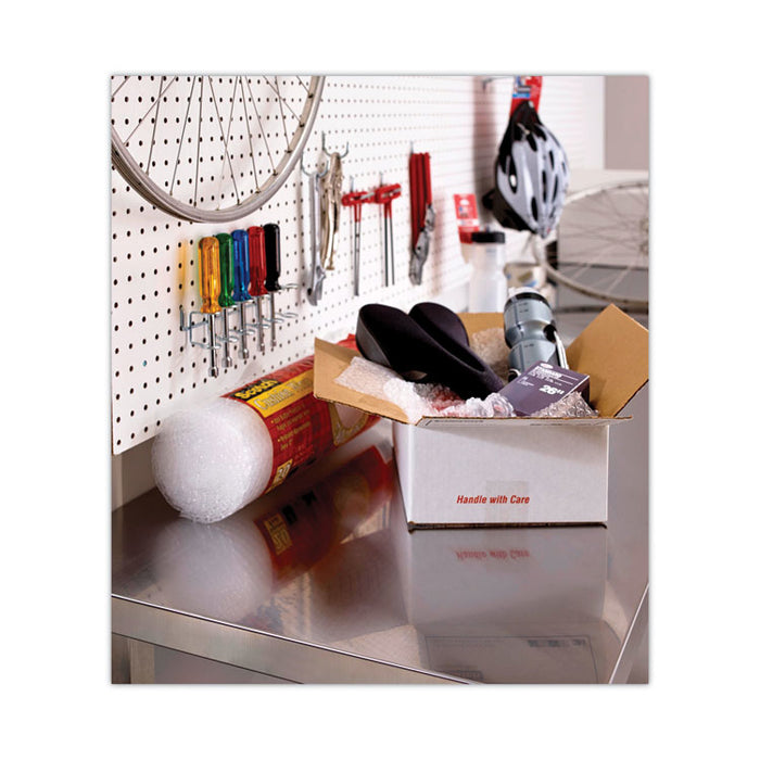Reinforced Strength Shipping and Strapping Tape in Dispenser, 1.5" Core, 1.88" x 10 yds, Clear