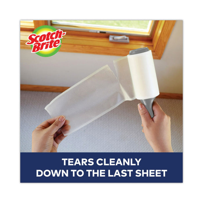 50% Stickier Lint Roller, 48 Sheets/Roll