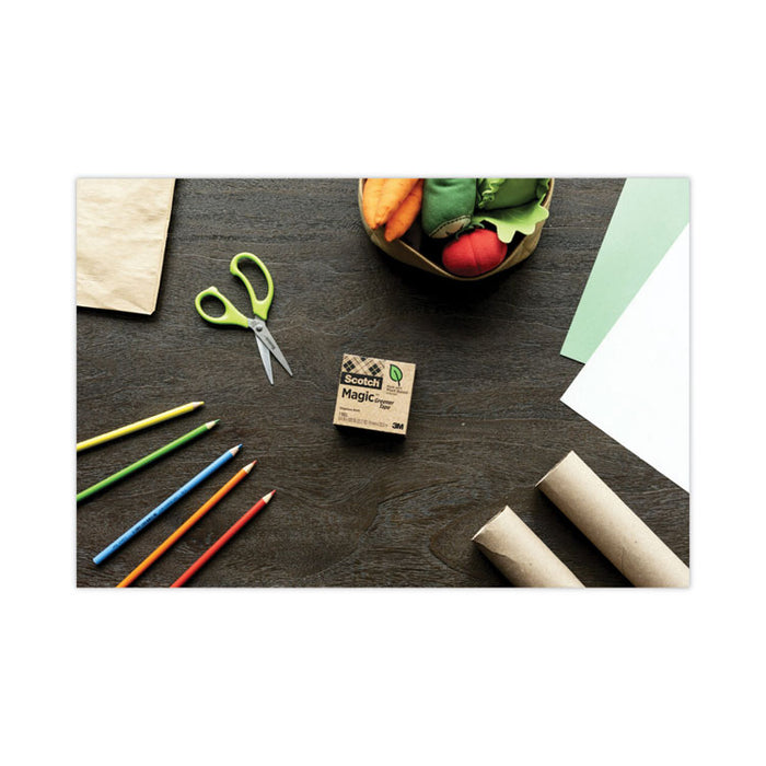 Magic Greener Tape with C38 Dispenser, 1" Core, 0.75" x 75 ft, Clear, 6/Pack