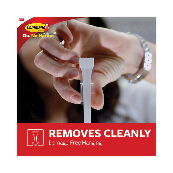 Large Utility Hooks, Plastic, White, Supports 5 lb