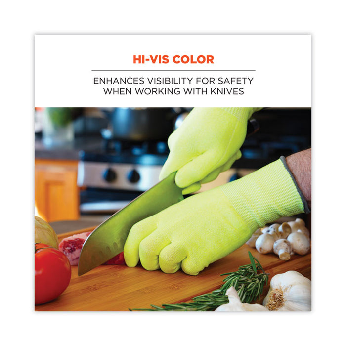 ProFlex 7040 ANSI A4 CR Food Grade Gloves, EN388: 2X4XD, Reversible, 12" Long, XX-Large, Lime, 144 Pairs/Carton
