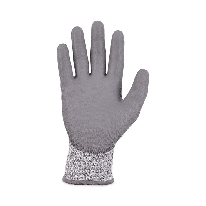 ProFlex 7030 ANSI A3 PU Coated CR Gloves, EN388: 4X42C, 9" Long, Small, Gray, 12 Pairs