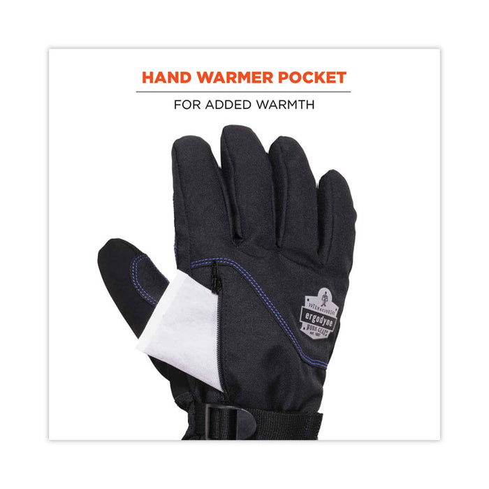 ProFlex 825WP Thermal Waterproof Winter Work Gloves, X-Large, Black, Pair