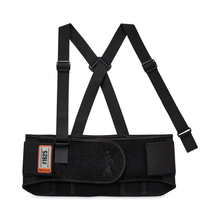 ProFlex 1625 Elastic Back Support Brace, X-Small, 20" to 25" Waist, Black