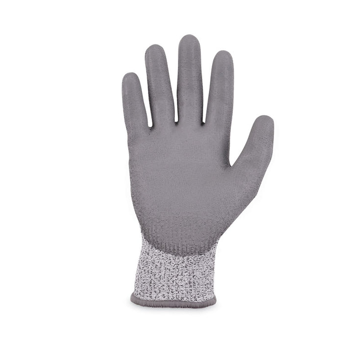 ProFlex 7030 ANSI A3 PU Coated CR Gloves, EN388: 4X42C, 9" Long, XX-Large, Gray, 12 Pairs