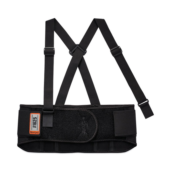 ProFlex 1625 Elastic Back Support Brace, 2X-Large, 42" to 46" Waist, Black