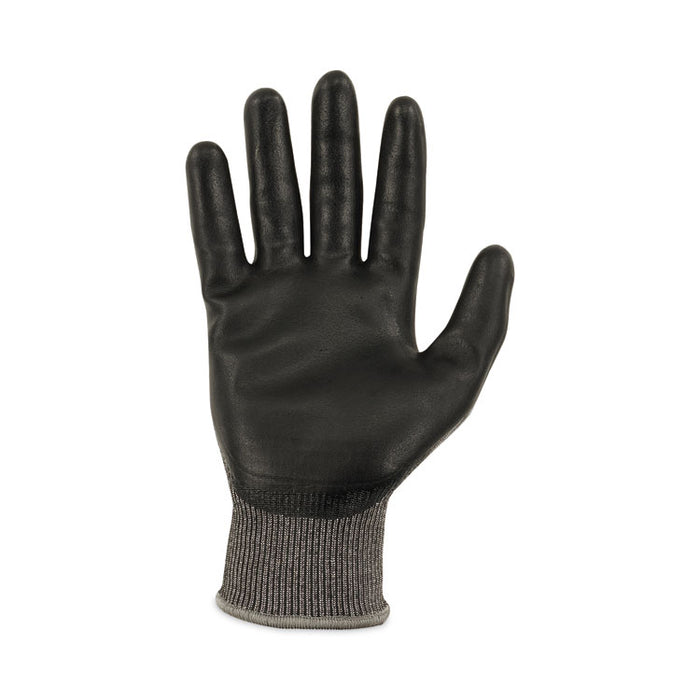 ProFlex 7072 ANSI A7 Nitrile-Coated CR Gloves, EN388: 4X44F, 9" Long, X-Large, Gray, 12 Pairs