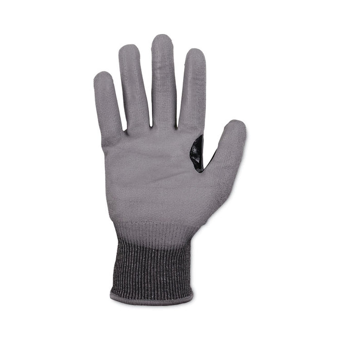ProFlex 7071 ANSI A7 PU Coated CR Gloves, EN388: 4X42F, 9" Long, Large, Gray, Pair