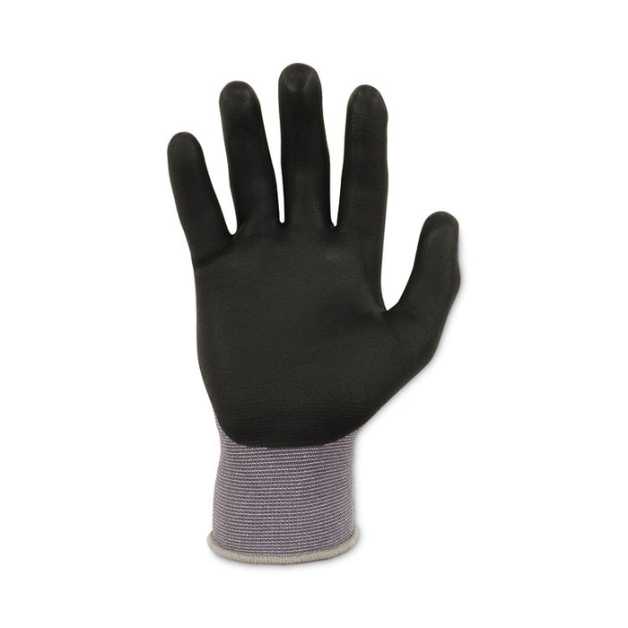 ProFlex 7000 Nitrile-Coated Gloves Microfoam Palm, EN388: 4121A, 9" Long, Small, Gray, 12 Pairs
