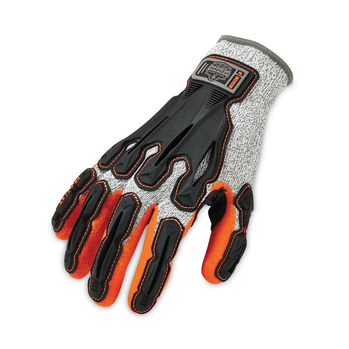 ProFlex 922CR Nitrile Coated Cut-Resistant Gloves, EN388: 4442CP, Small, Gray, 96 Pairs/Carton