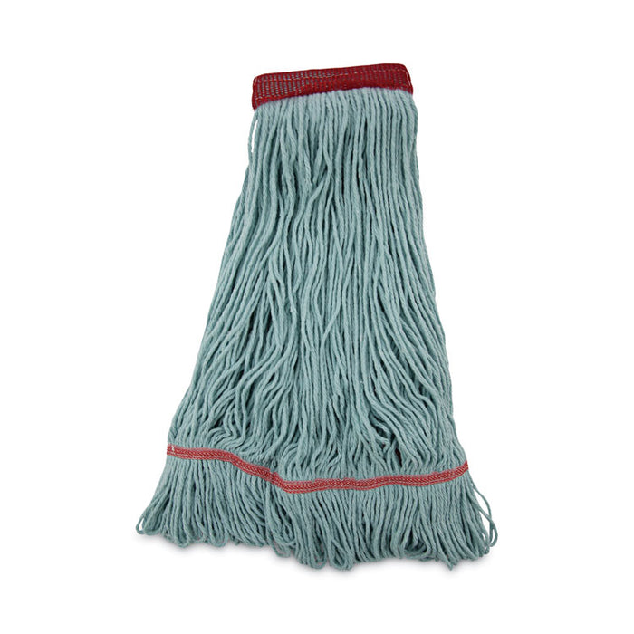 EchoMop with Looped-End Wet Head, Cotton/Rayon/Synthetic, Large, Blue