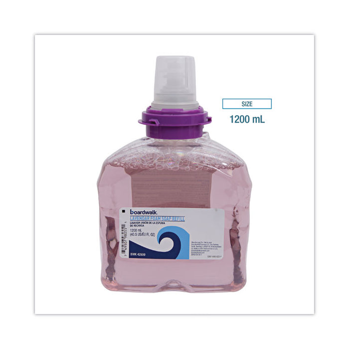 Lavender Foam Soap Refill, Cranberry Scent, 1,200 mL, 2/Carton
