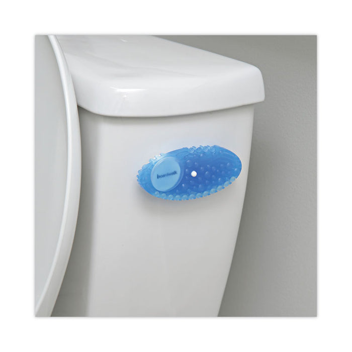 Curve Solid Air Freshener, Cotton Blossom, Blue, 10/Box