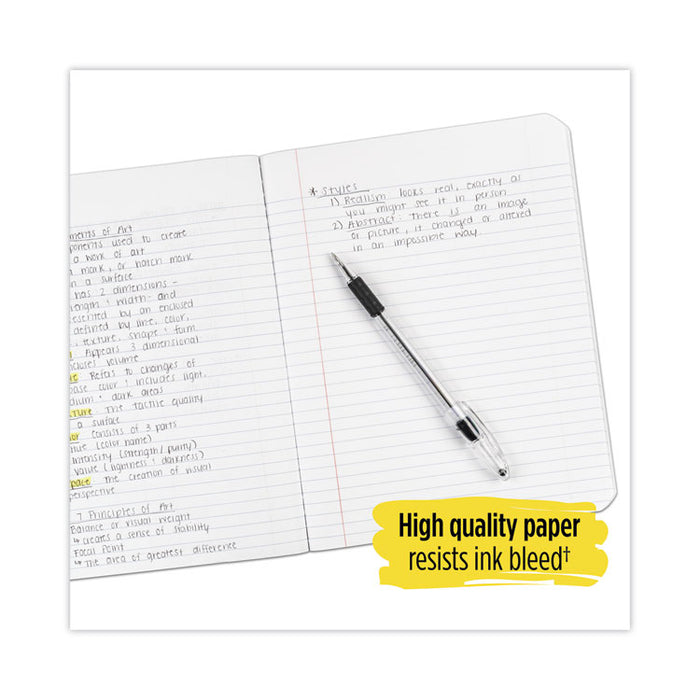 Composition Book, Medium/College Rule, Randomly Assorted Cover Color, (100) 9.75" x 7.5" Sheets