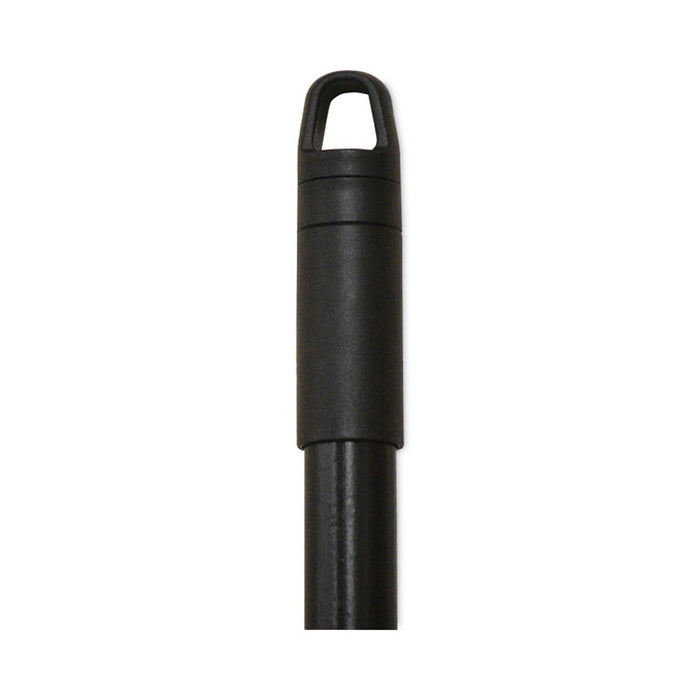 Handle for Lobby Pro Dust Pans, 29" Handle, Vinyl/Steel, Black
